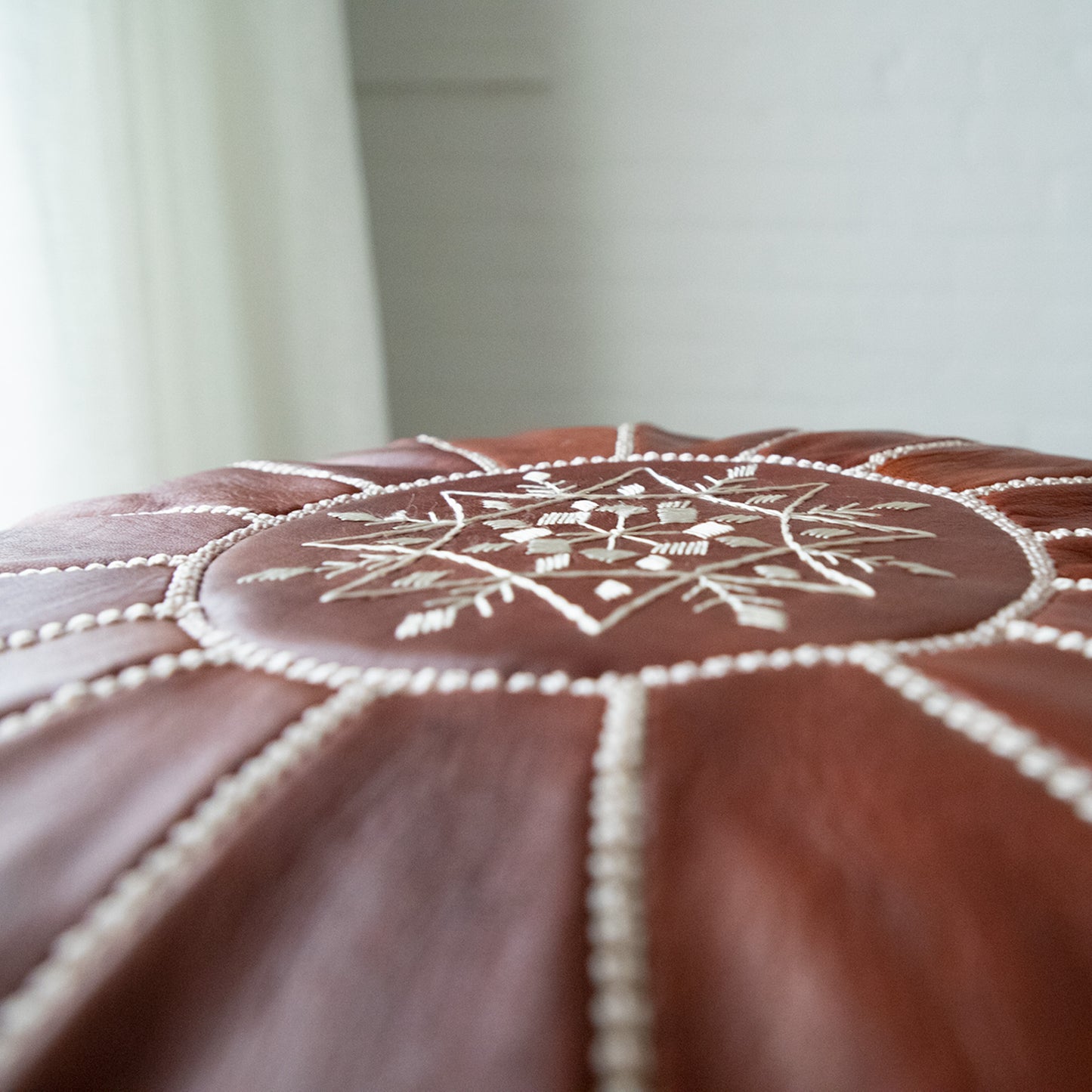 Shop Authentic Handmade Moroccan Leather Poufs Online: Add Exotic Charm to Your Home Decor