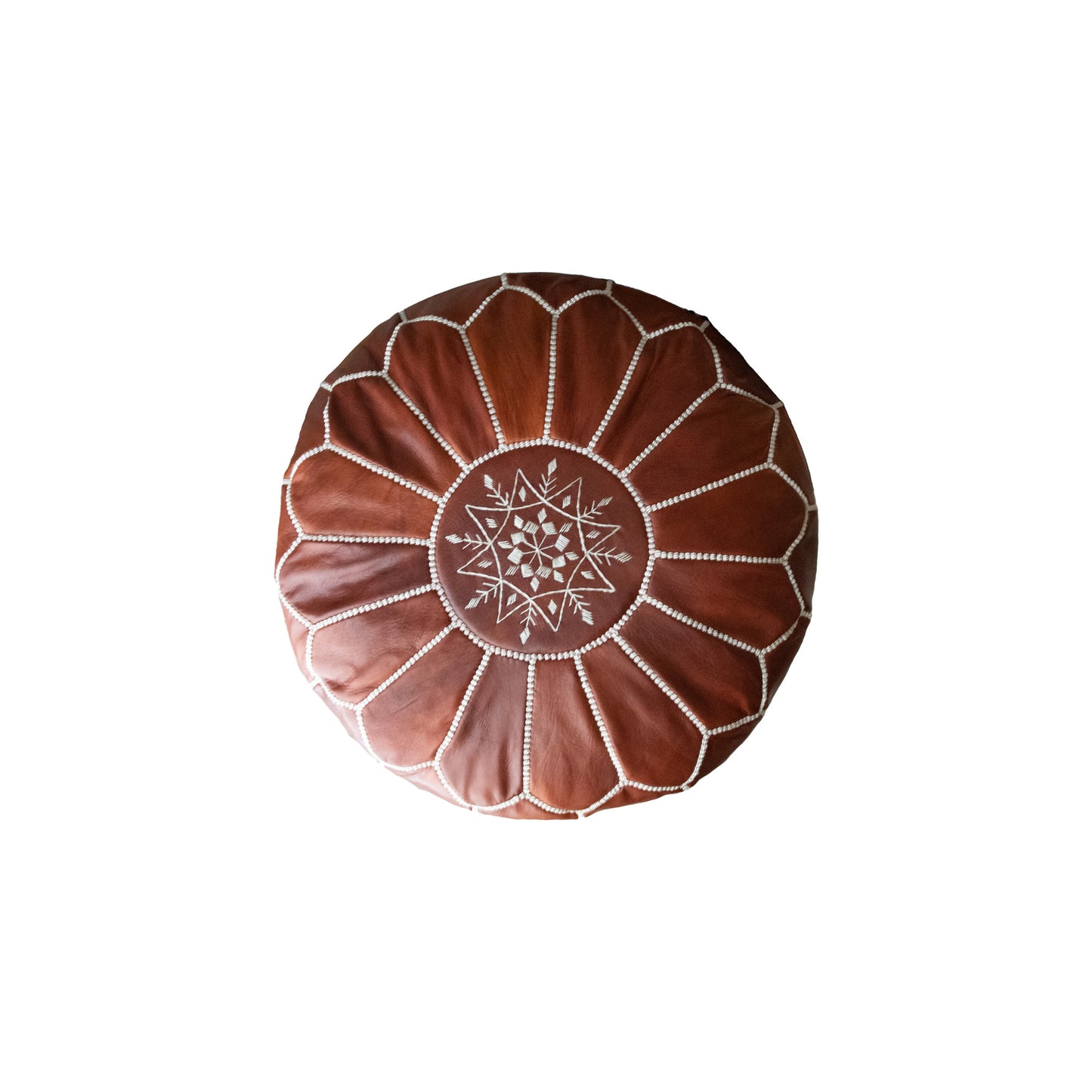 Shop Authentic Handmade Moroccan Leather Poufs Online: Add Exotic Charm to Your Home Decor